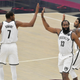 Illustration for article titled Where Brooklyn At? Collin Sexton Ruins the World Premiere of the Nets' Big 3